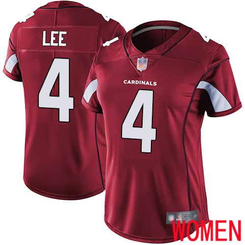 Arizona Cardinals Limited Red Women Andy Lee Home Jersey NFL Football #4 Vapor Untouchable->arizona cardinals->NFL Jersey
